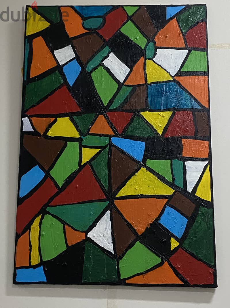 Modern Oil painting, size 64 x 95 cm, BD20 1