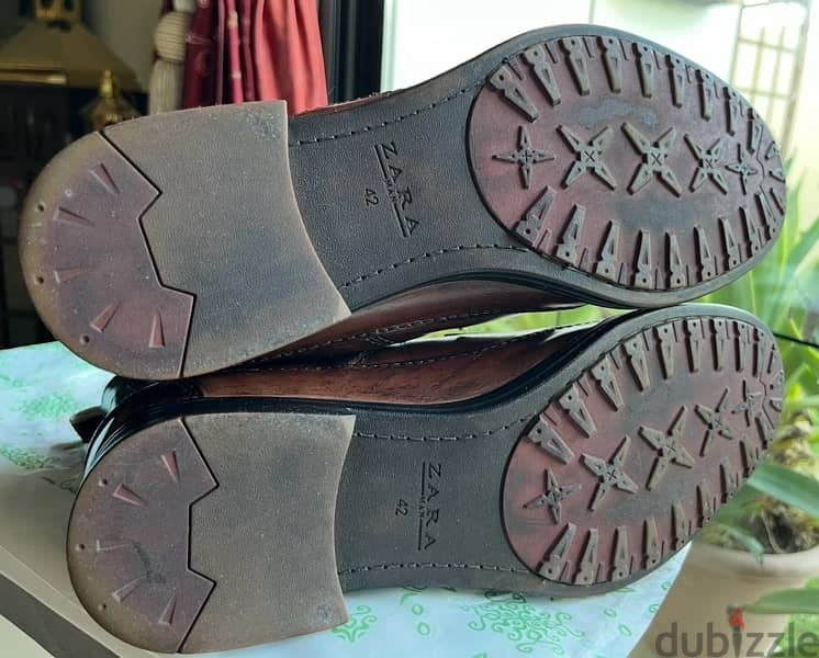 Zara leather boots 3