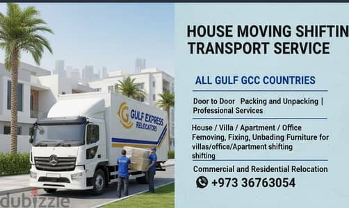 Bahrain mover packer flat villa office store shop apartment 36763054