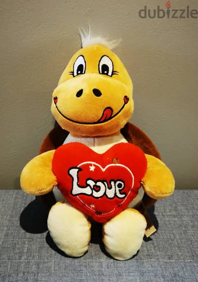 Stuffed animals/plushies " Scrat" (Ice age) & "Turtle with heart"