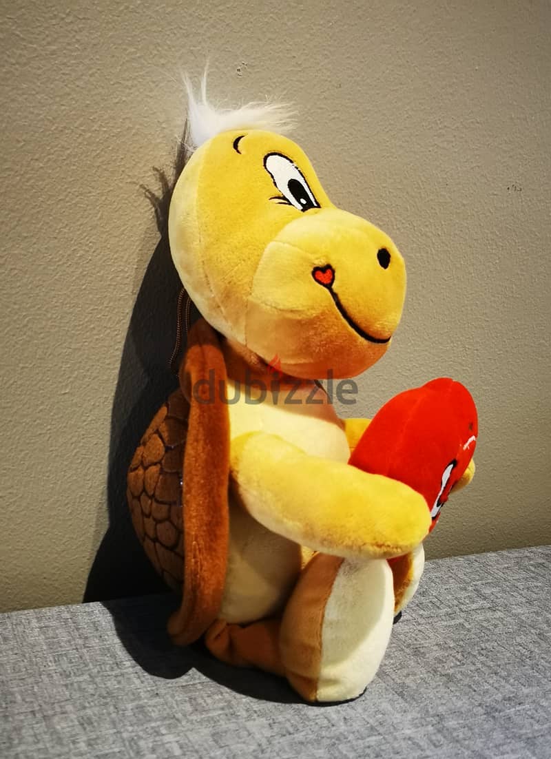 Stuffed animals/plushies " Scrat" (Ice age) & "Turtle with heart" 1