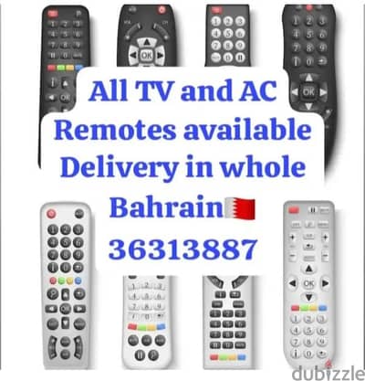 ALL TV AC AND DOOR ORIGINAL REMOTE