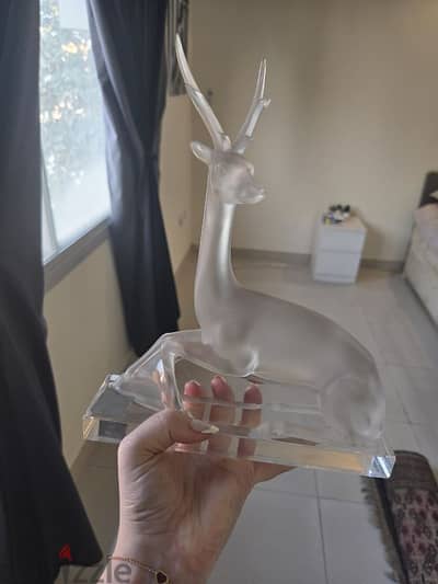 Gazelle Lalique Crystal Rare