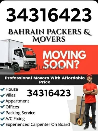 House sifting Bahrain Movers pakers