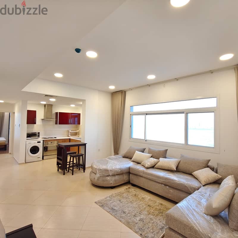Mob. 33180618 Fabulous & Spacious two BHK flat in Janabiyah 1
