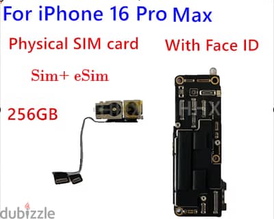 16 Pro max motherboard + face ID 130BD
