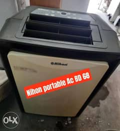 Nihon portable Ac in good condition and working with fixing 0