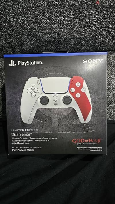 PS5 Controller   GOW 20th Anniversary Limited Edition
