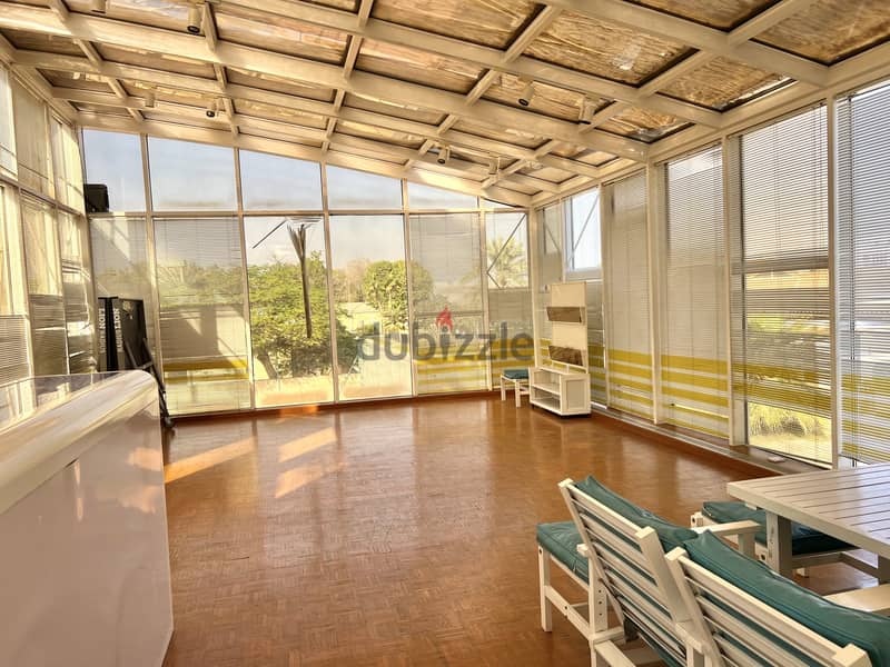 4BR Villa | Saar | Semi-Furnished | Compound | Private Garden 14