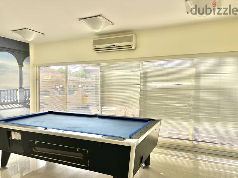 4BR Villa | Saar | Semi-Furnished | Compound | Private Garden 13