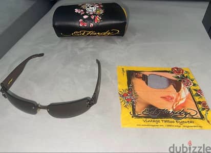 نظارة أصلية نادرة - Ed Hardy نظارة أصلية 100% Vintage Tattoo Eyewear