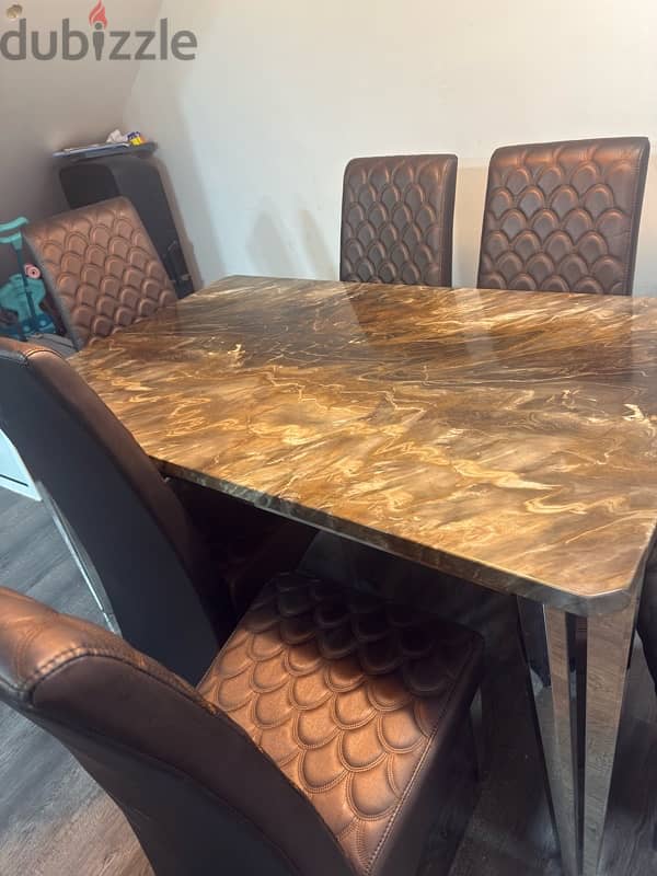 Dinning Table 6chairs 1