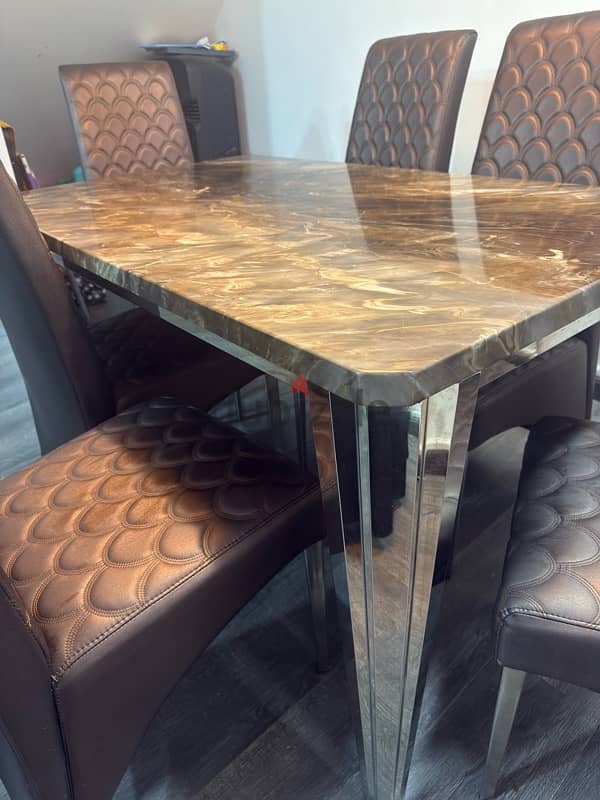 Dinning Table 6chairs 2