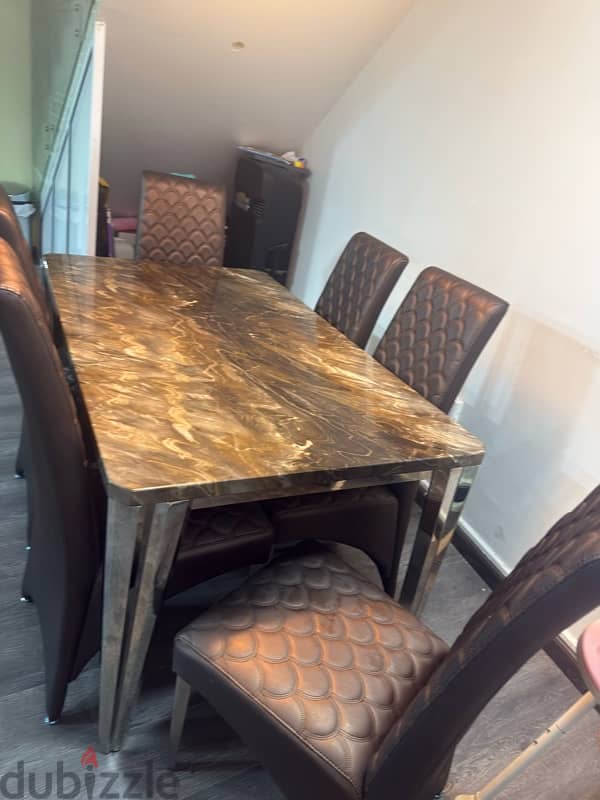 Dinning Table 6chairs 4