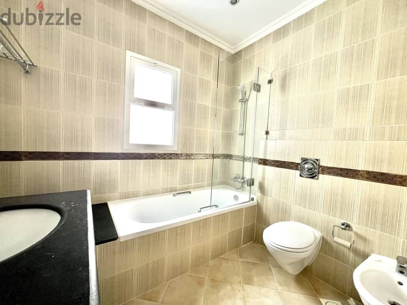 4BR Villa | Saar | Semi-Furnished | Private Garden | Compound 12