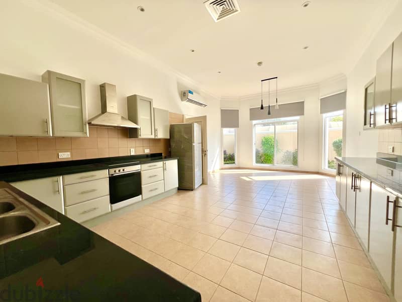 4BR Villa | Saar | Semi-Furnished | Private Garden | Compound 4