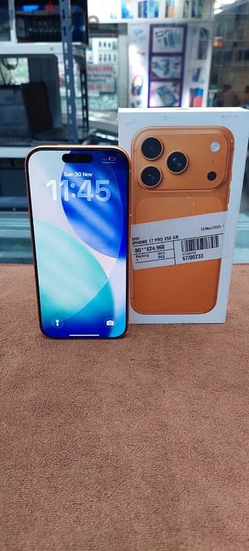 iPhone 17 Pro 256 GB internal memory 1