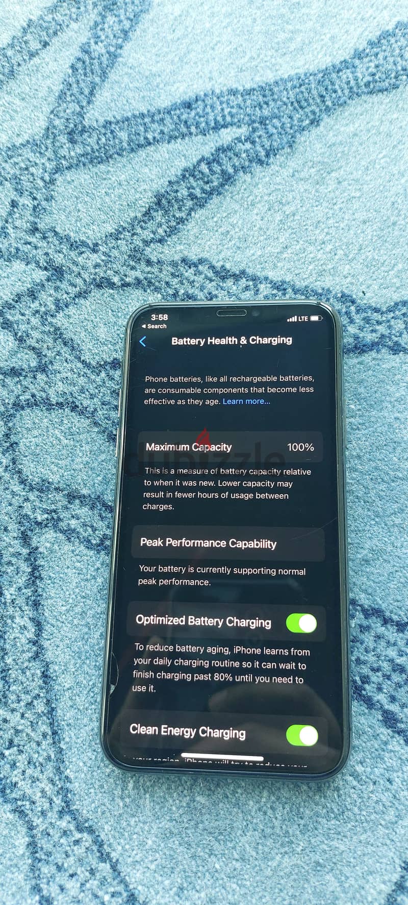 iPhone  X 256 GB neat and clean condition 100% battery 6