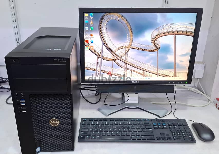 DELL Precision Graphics Core i7 Workstation 16GB DDR4 RAM 2GB AMD Grap ...