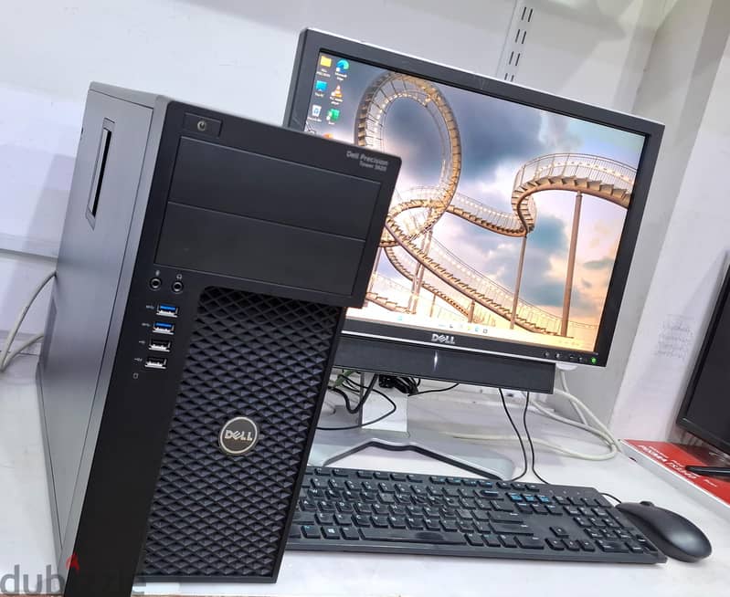 DELL Precision Graphics Core i7 Workstation 16GB DDR4 RAM 2GB AMD Grap ...