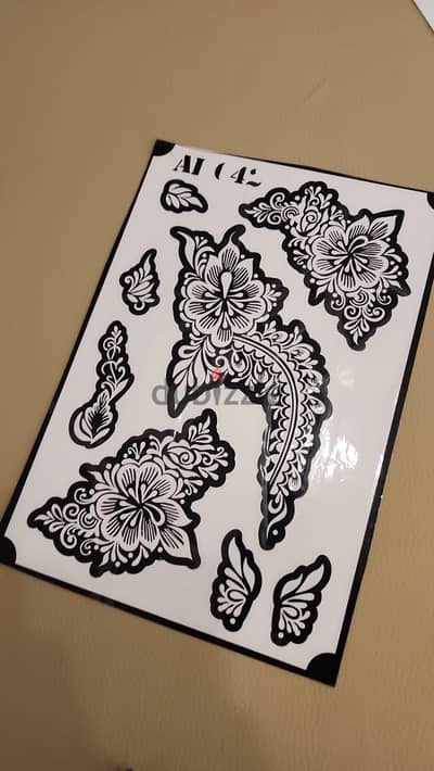 Henna Stickers