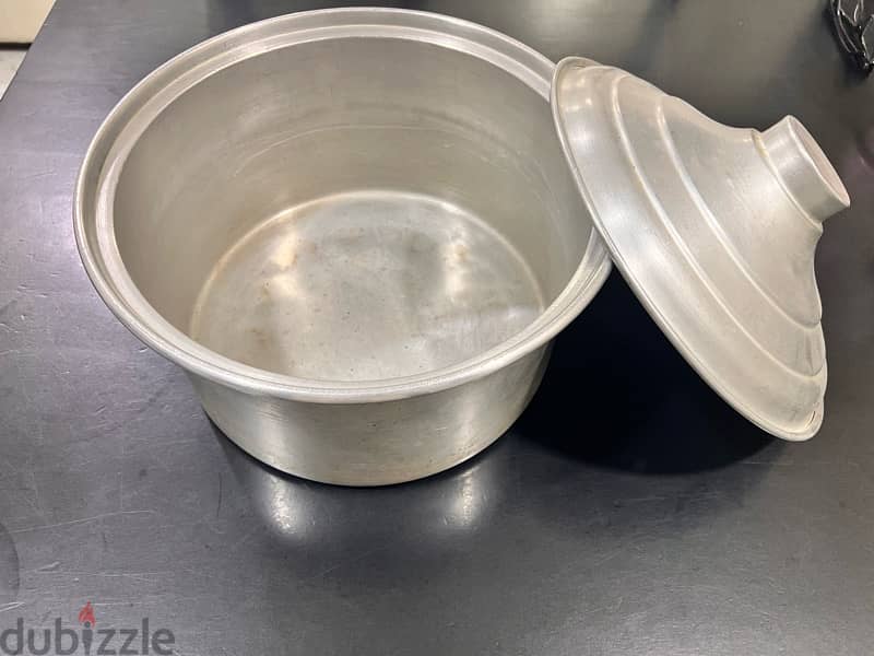 Aluminum Vessel & Strainer & Spatula 1