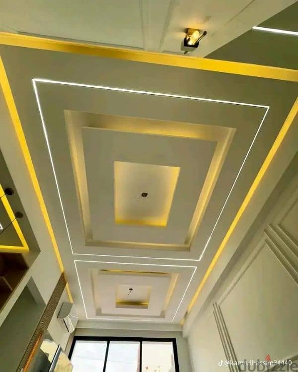 inside and outside paint& Gypsum in All Bahrain 35198041 11