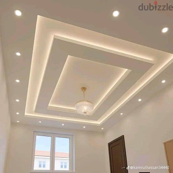 inside and outside paint& Gypsum in All Bahrain 35198041 16