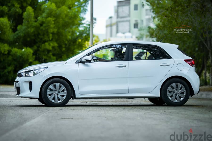Kia Rio Hatchback 2020 White | Full Insurance | BD 3,450 Neg. 4