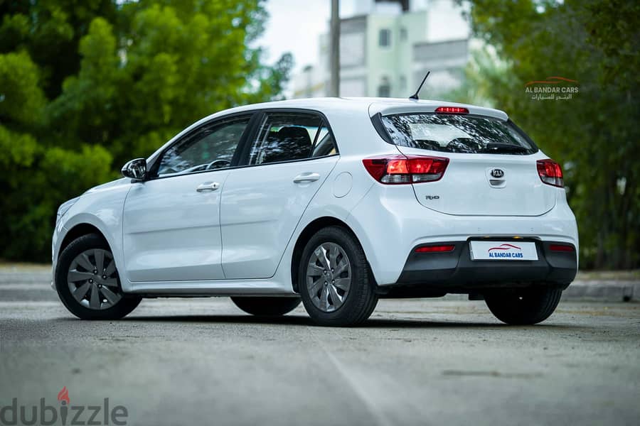 Kia Rio Hatchback 2020 White | Full Insurance | BD 3,450 Neg. 6