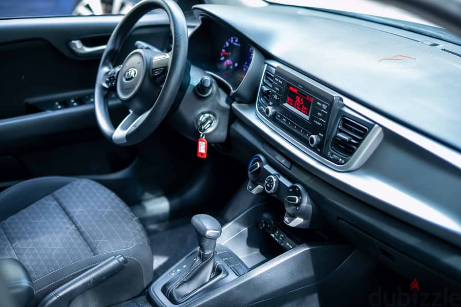 Kia Rio Hatchback 2020 White | Full Insurance | BD 3,450 Neg. 8