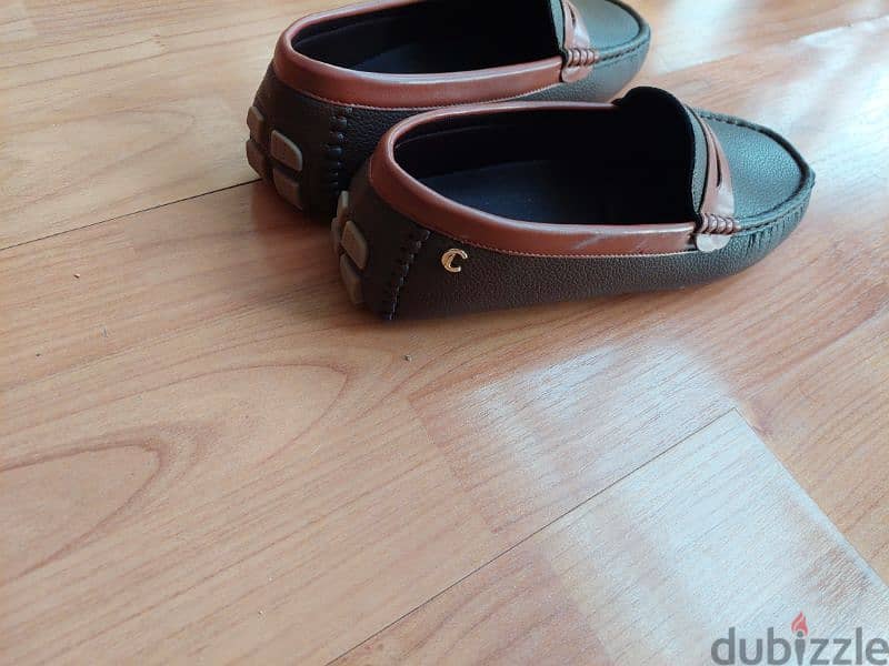 ladies shoes brown size 37, flat 37 BD 2 & brown flat BD 5 new 5