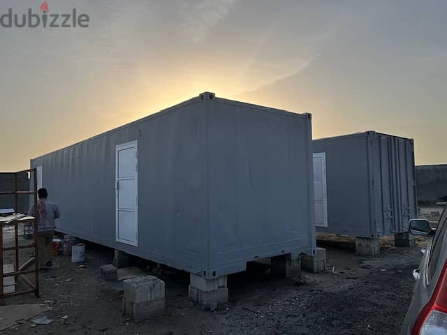 20 feet /  40 feet  Container (Office and storage purpose). 4