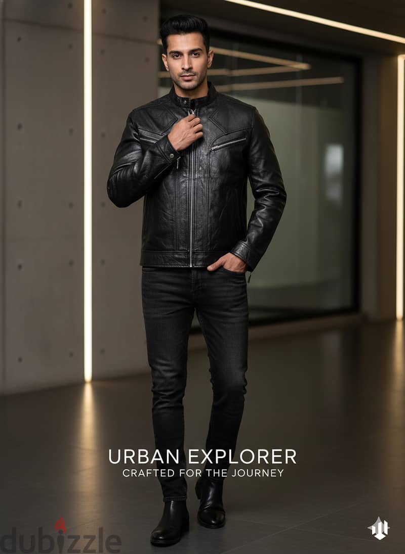 New  WINTER collection Sale leather jacket 1