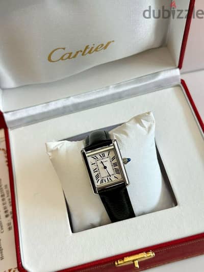 cartier tank model master quality watch for men