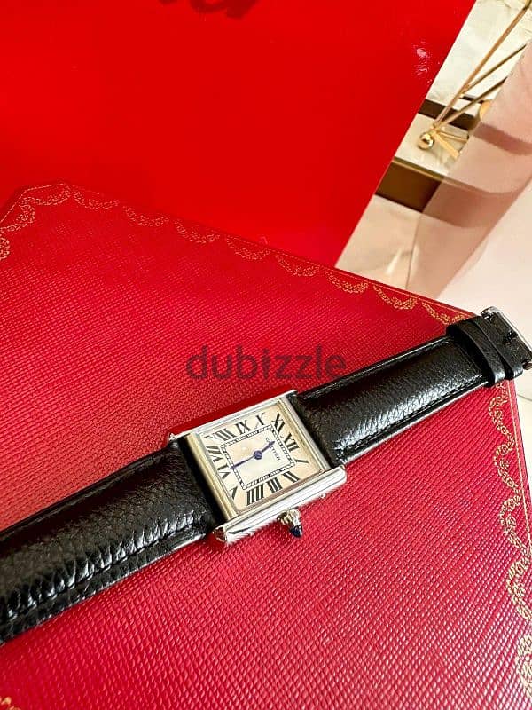 cartier tank model master quality watch for men 1