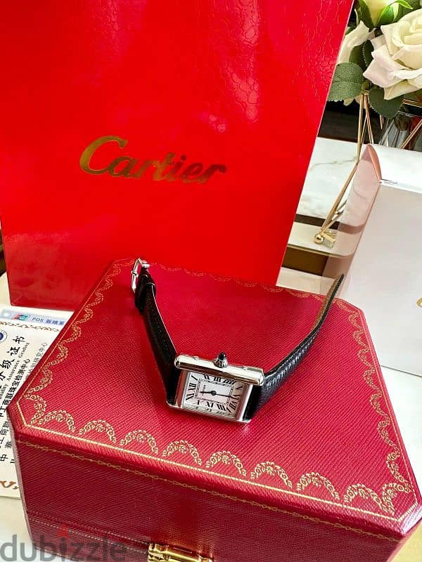 cartier tank model master quality watch for men 3