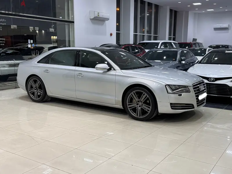 Audi A8L 2014 Silver