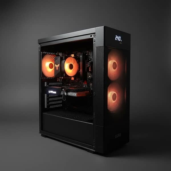 GAMING PC - RTX 3070 • RYZEN 5 5500 • 512GB M2 SSD - Desktop computers ...