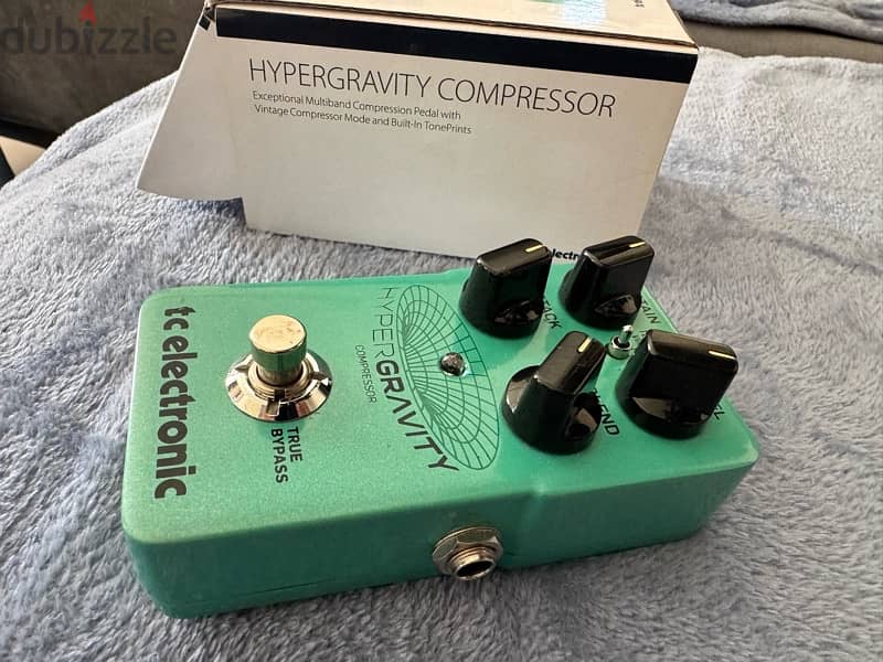TC Electronic HyperGravity Compressor Pedal 2