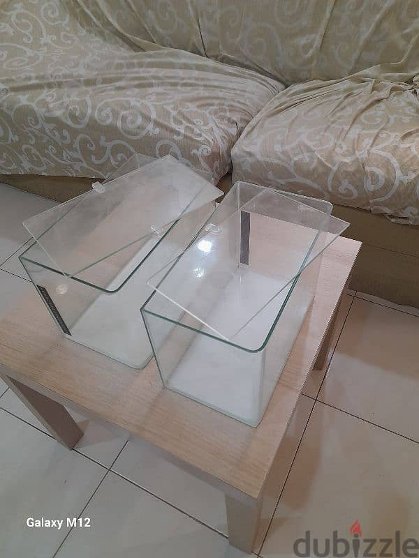 3x Glass Fish tank 2