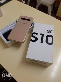 Samsung s10 5g 256gb with warranty box and all accessories original 0