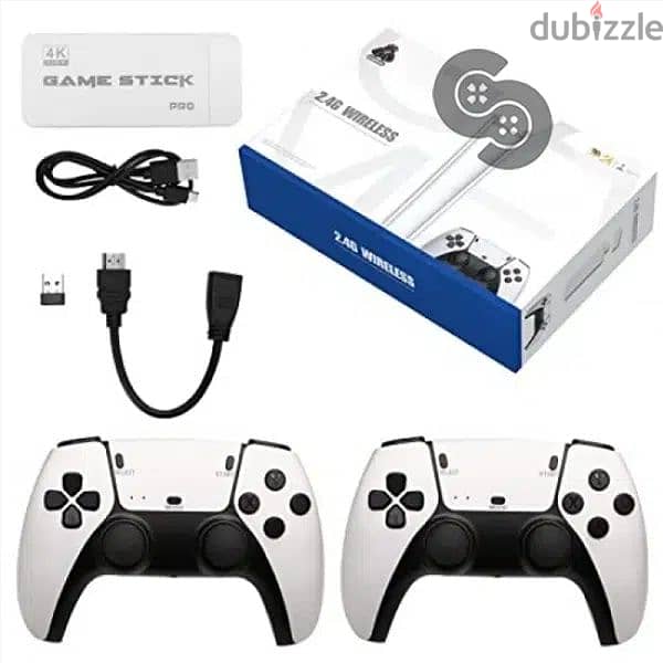 Wireless Retro Gaming Console Classic Retro Game Stick 20,000+ Games 2