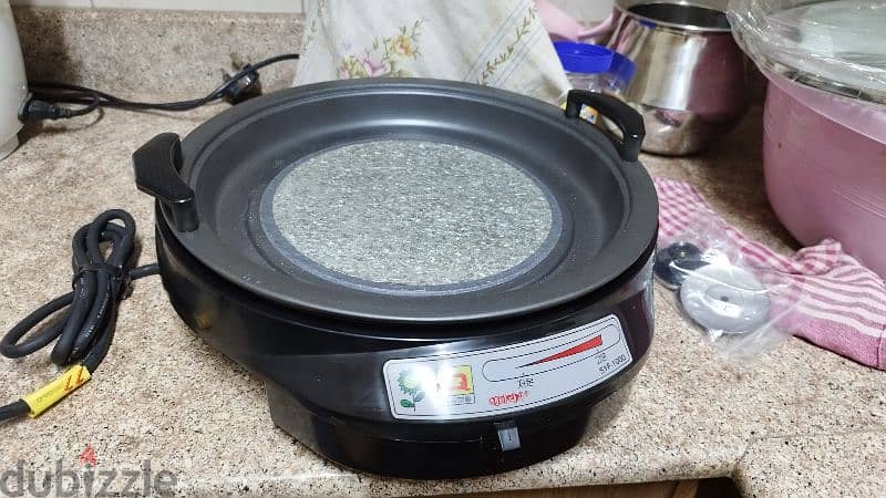Infrared Cooker and Electric frying pan 1