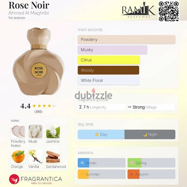 Rose Noir Ahmed Al-Maghribi Free Delivery 3