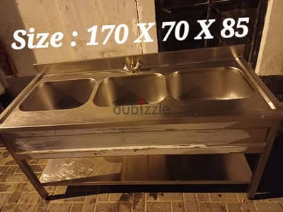 hand wash basin standard Steel,, and table