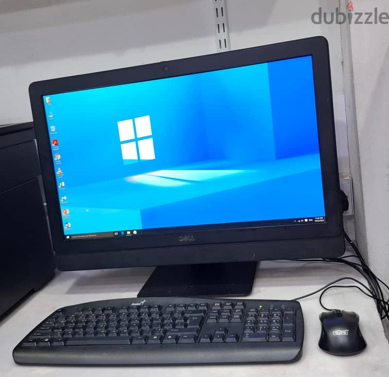 DELL Core i7 All In One Computer 8GB RAM + 256GB SSD 24" FHD Display 1