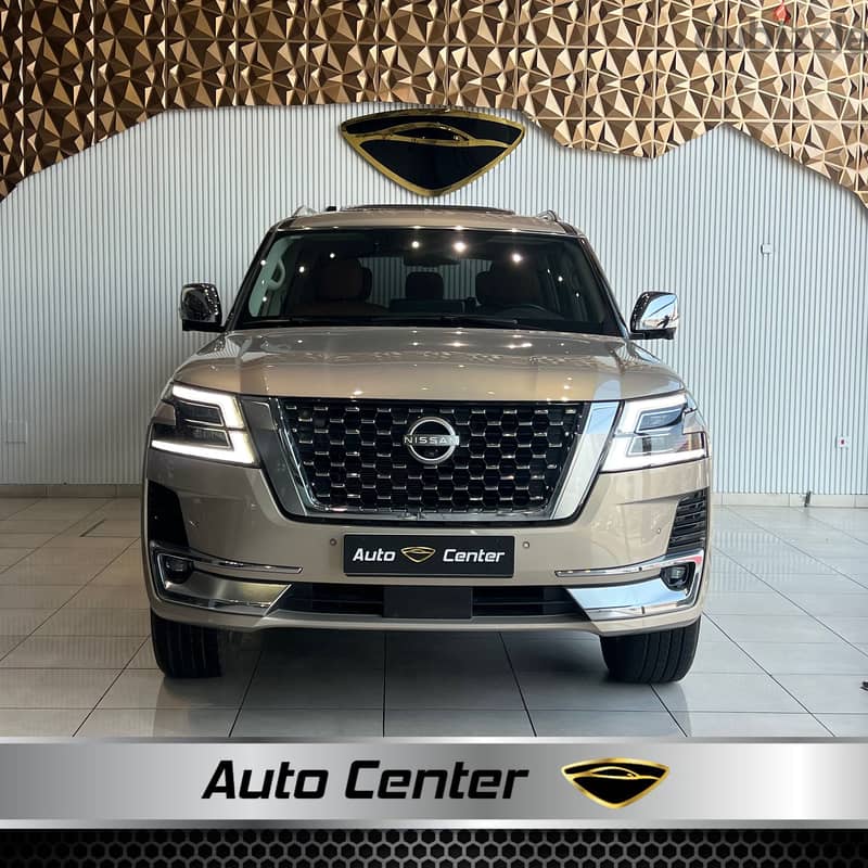 Nissan Patrol PLATINUM V6 2023 GOLD - Cars for Sale - 105614737