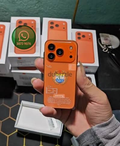17 Pro Max Mini  4 Inch AMOLED Display & Brand Logo, 8GB RAM, 512GB