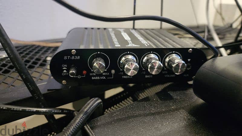 kenwood speakers and bass in a box with controller 1